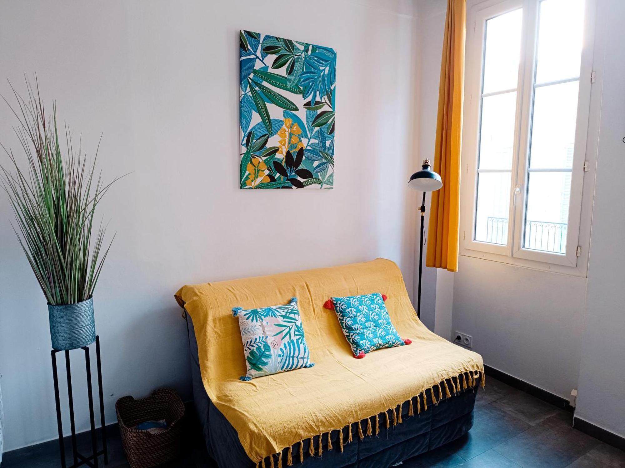 Grand 2 Pieces Renove Climatise, Vieil Antibes, Proche Port 아파트 외부 사진